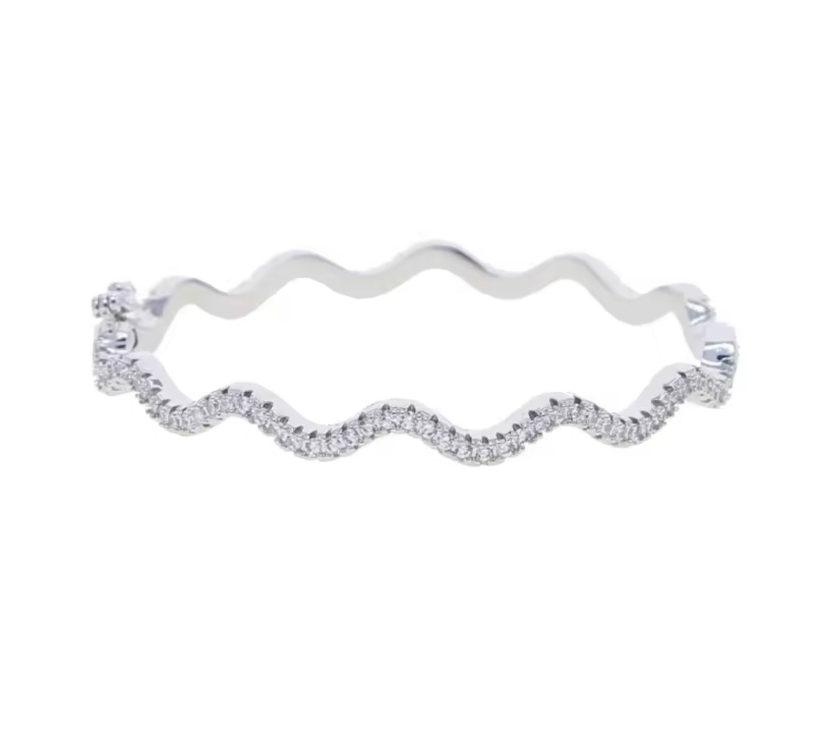 Bracelet ondulé Waves