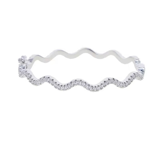 Bracelet ondulé Waves