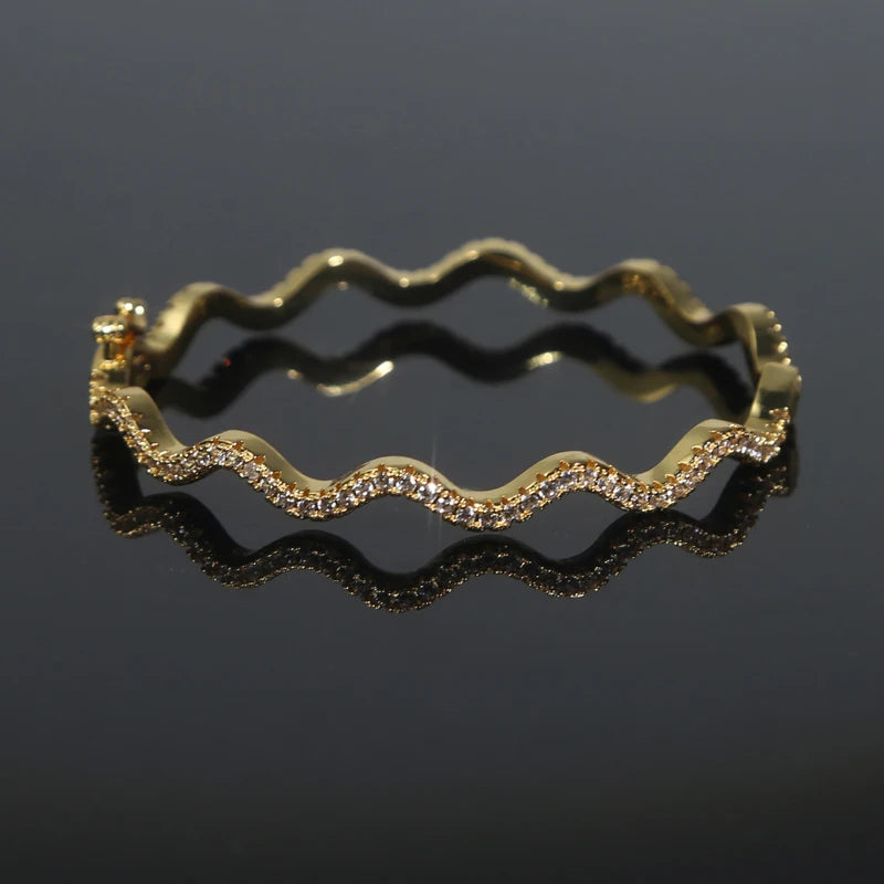 Bracelet ondulé Waves