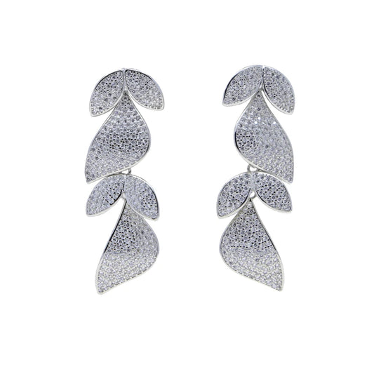 Boucles d'oreilles long Flowers