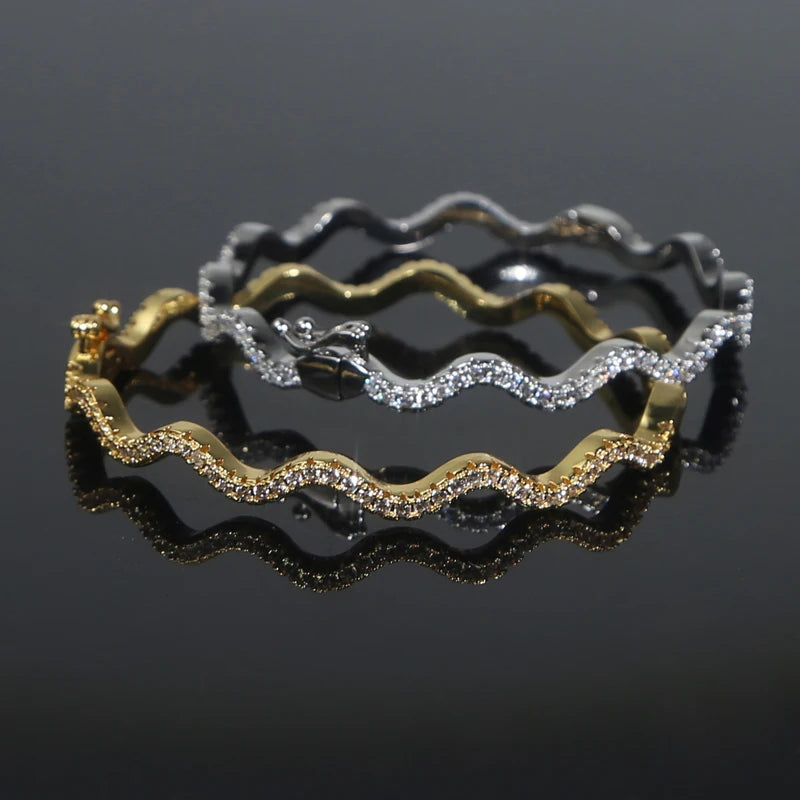 Bracelet ondulé Waves